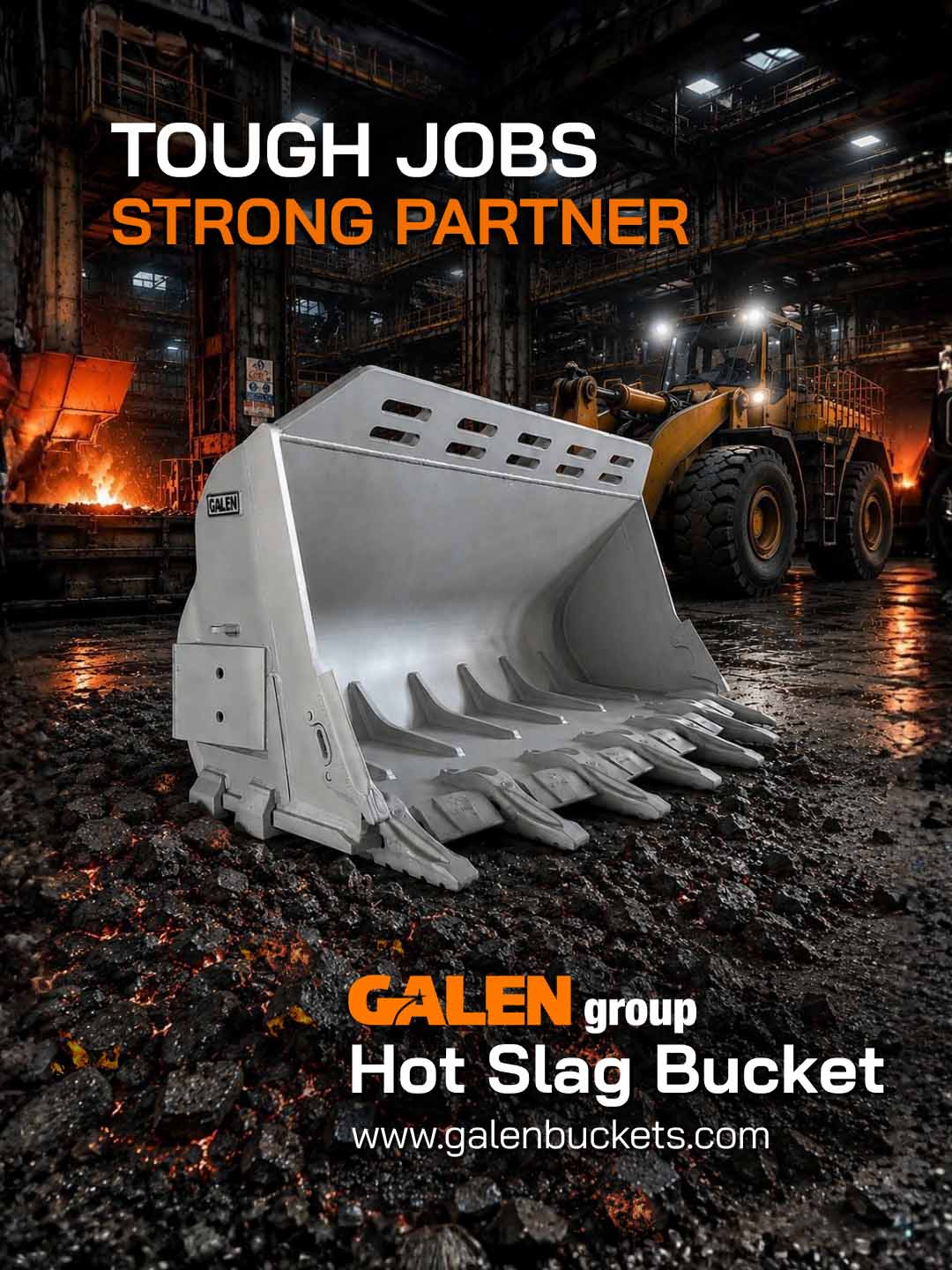 Hot Slag Bucket